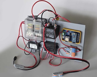 Fully Wired R2-D2 Electronics Mounting Board