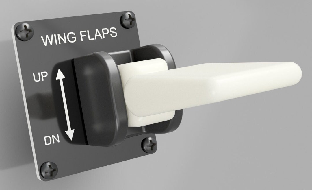 Flap Lever Flight Simulator MSFS Etsy Australia