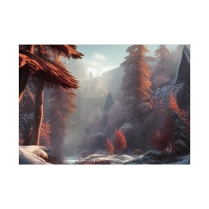 Winter Landscape Print