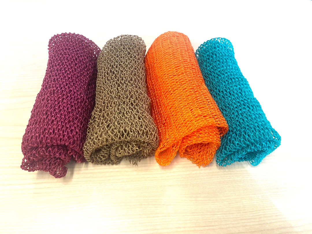 Exfoliating Net Sponge, Net Sponge, Sapo Etsy
