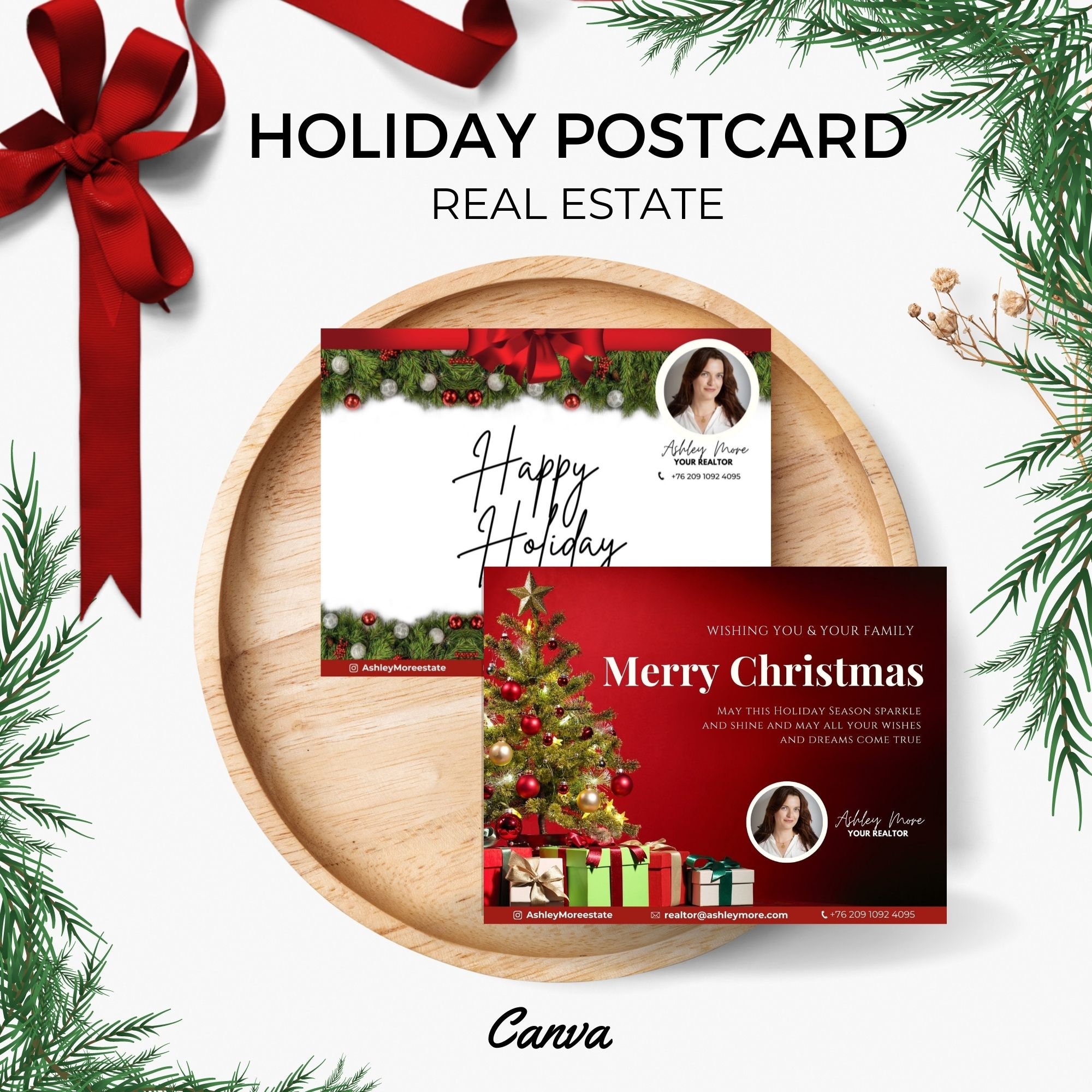 Real Estate Agent Christmas Cards 