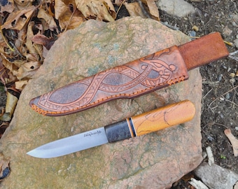 Handmade Bushcraft (Puukko) Knife