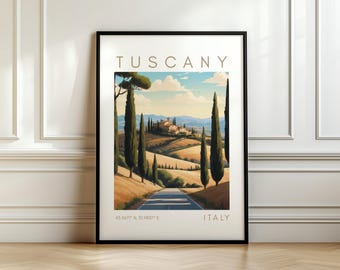 Wunderschönes italienisches Poster mit Ihren Koordinaten - eine wunderschöne Kombination aus Italien und Koordinaten!