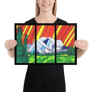 Poster - Mt Rainier, WA