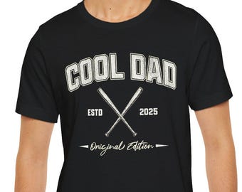 Cool Dad Unisex Tee - Gift for Baseball Dads, Father's Day T-Shirt, Humor Shirt, Baseball Lover Gift, Casual Everyday Wear