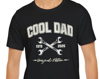 Cool Dad Unisex Tee - Gift for Handyman Dads, Father's Day T-Shirt, Humor Shirt, Tool Dad  Gift, Casual Everyday Wear
