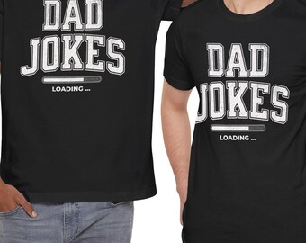 Dad Jokes Unisex Tee, Funny Gift for Dads, Father's Day T-Shirt, Humor Shirt, Dad Joke Lover Gift, Casual Everyday Wear