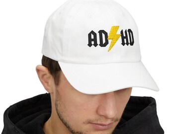 ADHD Dad Cap: Adjustable Cotton Baseball Hat
