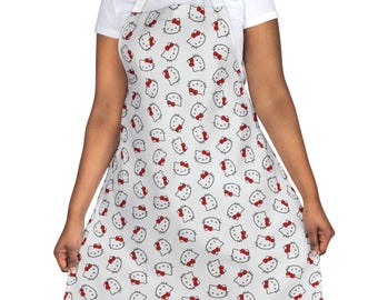Hello Kitty Apron: Colorful Polyester Chef Accessory