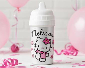 Personalized Hello Kitty Sippy Cup