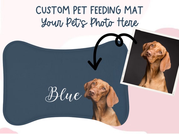 Dog bone feeding mat online