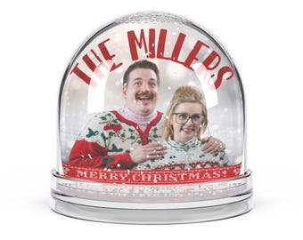 Custom Photo Snow Globe: Personalized Family Keepsake