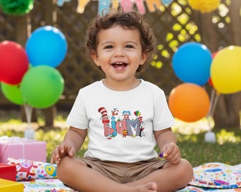 Dr. Seuss Inspired Whimsical Tee | Personalized Toddler Shirt