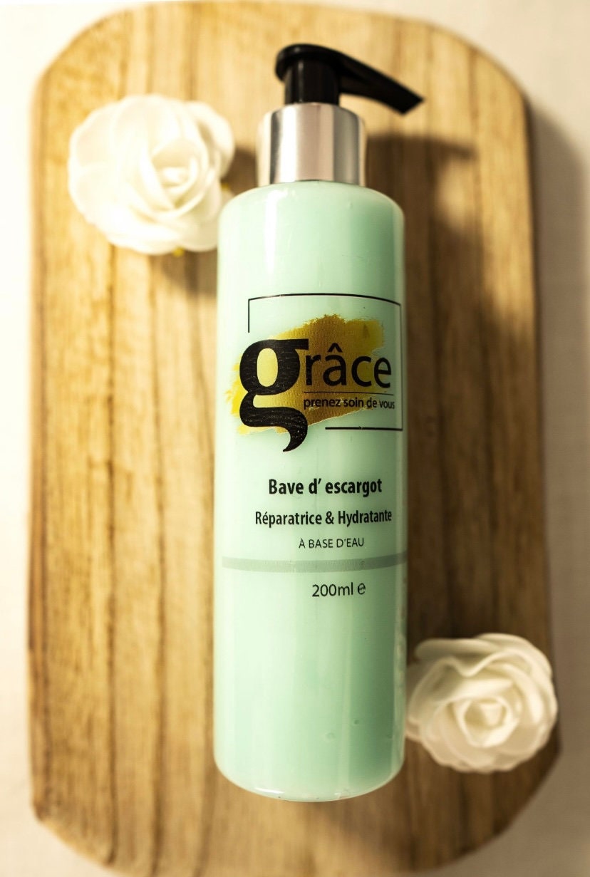 Snail Slime Cream Artisanal Natural Cream Antiacne Etsy