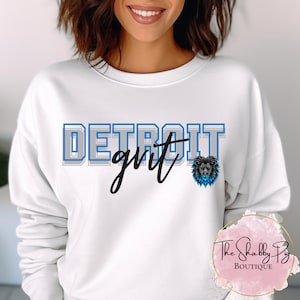 Detroit Grit | PNG Digitale Datei | DTF-Datei | Sublimationsdatei