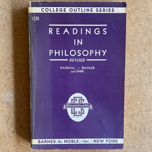 Vintage - Readings in Philosophy Paperback – 2nd Edition 1950