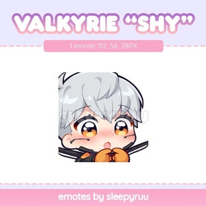 Apex Legends: Cute Valkyrie SHY Emote | Twitch & Discord