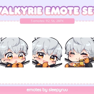 Apex Legends: Cute Valkyrie Emote Set | Twitch & Discord