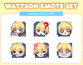 Apex Legends: Cute Wattson Emote Set | Twitch & Discord