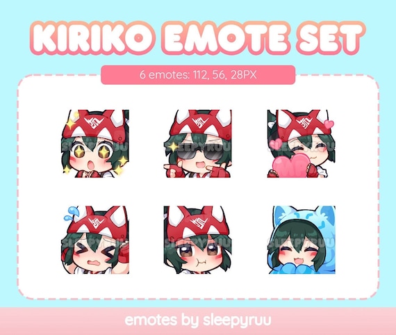 Overwatch 2: Kiriko Emote Set | Twitch & Discord