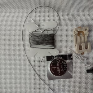 Arduino Cross Stitch Circuit Kit *just the electronics*