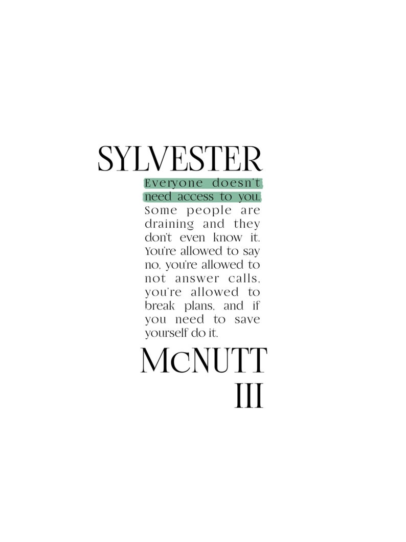 Sylvester Mcnutt Iii Digital Quote Print Excerpt Famous Etsy Sylvester Mcnutt Iii Digital Quote Print Excerpt Famous Etsy