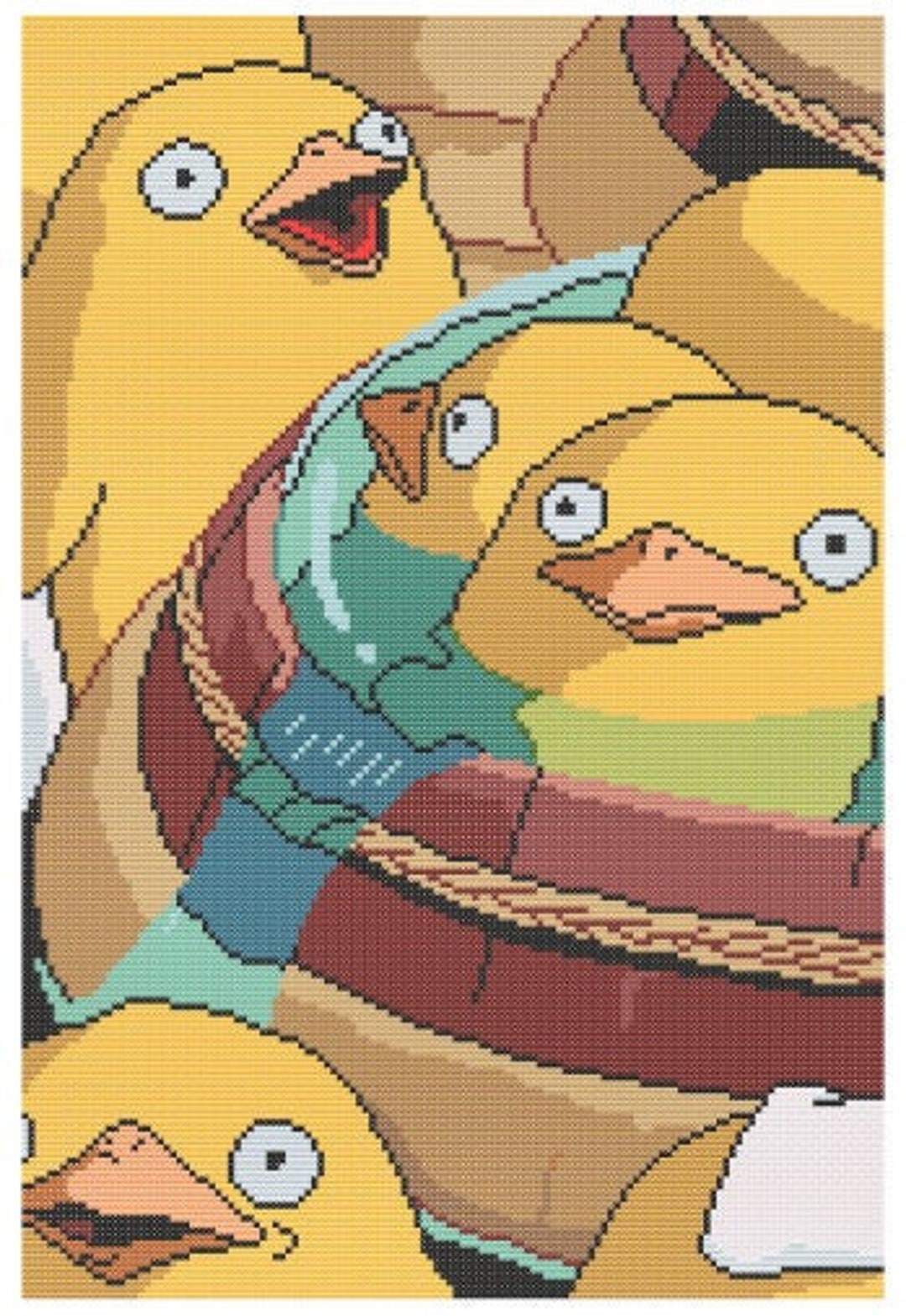 Studio Ghibli Spirited Away Cross Stitch PDF Pattern Otori Sama Etsy