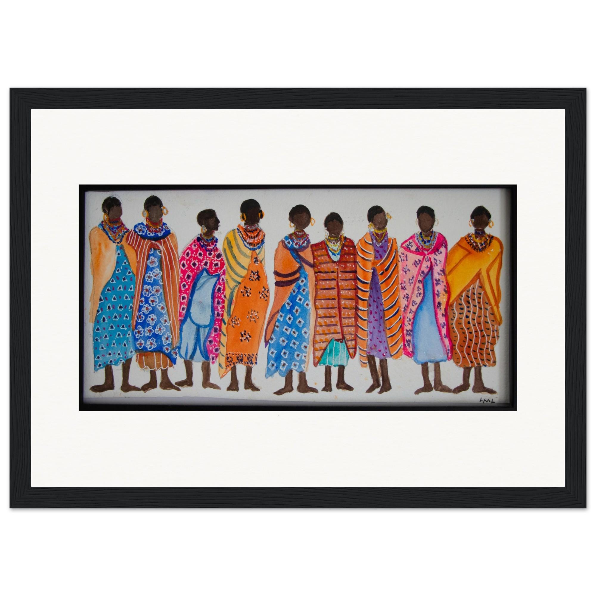 マサイ族の女性たち - Etsy 日本