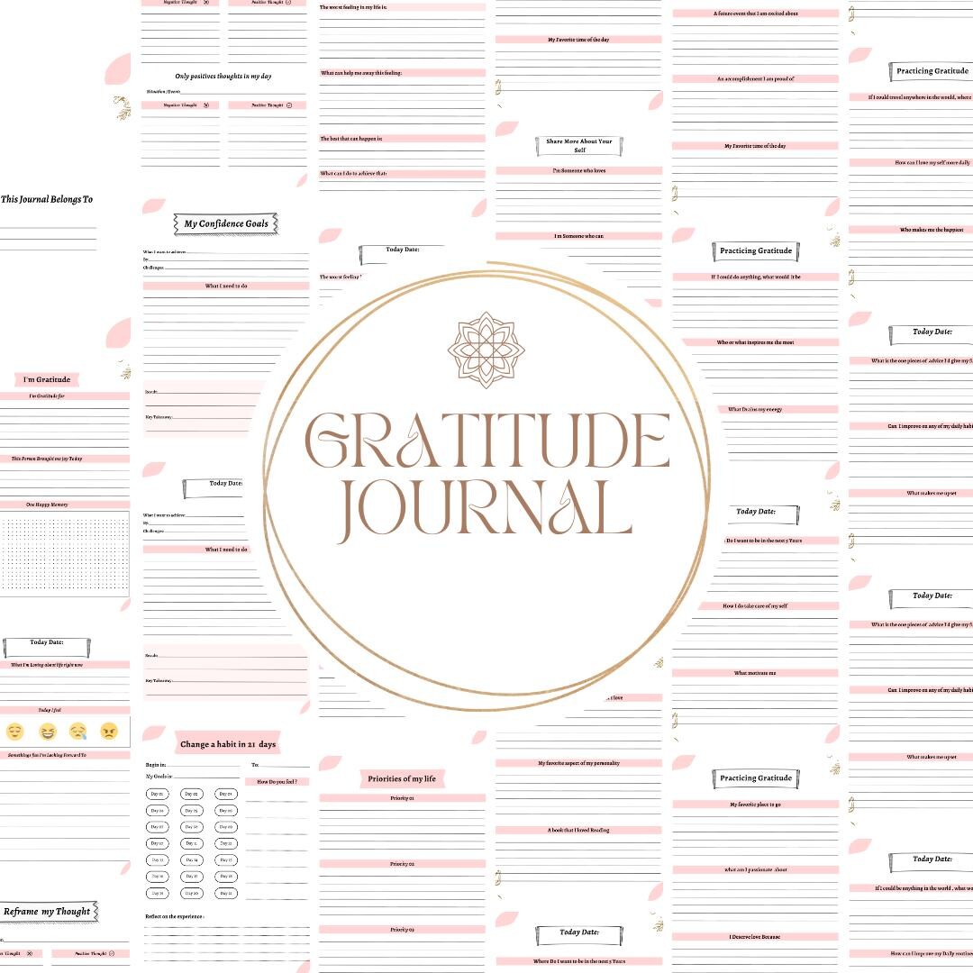 Transform Your Daily Life With the Gratitude Journal | Therapeutic ...