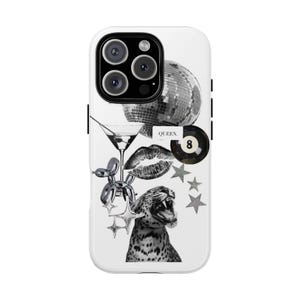 Star Girl Vibe Phone Case, iPhone 16 15 14 13 12 11 Pro Max, Samsung Galaxy S24 S23 S22 S21,Cute Aesthetic Stars Cover, Gift for Her