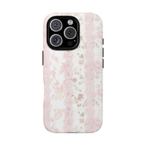 Étui pour téléphone BLUSHING FLOALS, étui pour iPhone 16 15 14 13 12 11, étui pour téléphone Samsung Galaxy, étui pour téléphone Coquette