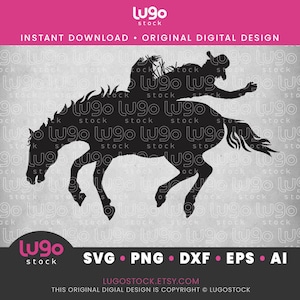 Puede incluir: Silueta negra de un vaquero montando un caballo que se encabrita. El vaquero lleva un sombrero y tiene el brazo extendido. El caballo se levanta sobre sus patas traseras.