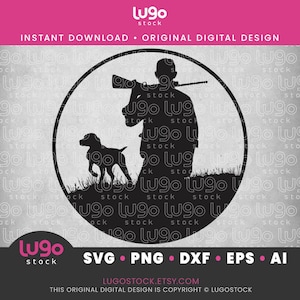 Pheasant Hunting SVG | Bird Hunter Silhouette | Pheasant Svg | Upland Game Svg | DIGITAL DOWNLOAD | svg | png | dxf | eps | ai | Cricut svg