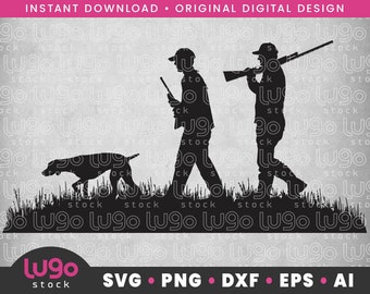 Fasanjakt SVG | Fågeljägaresilhuett | Fasansvg | Höglandsvilt-svg | DIGITAL NEDLADDNING | svg | png | dxf | eps | ai | Cricut svg