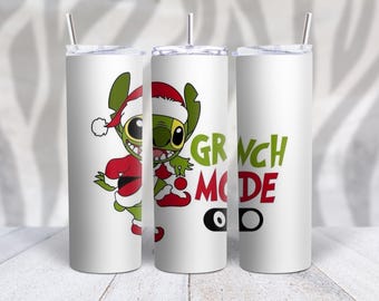 ステッチ 20オンス ストレート スキニー タンブラー PNG デザイン