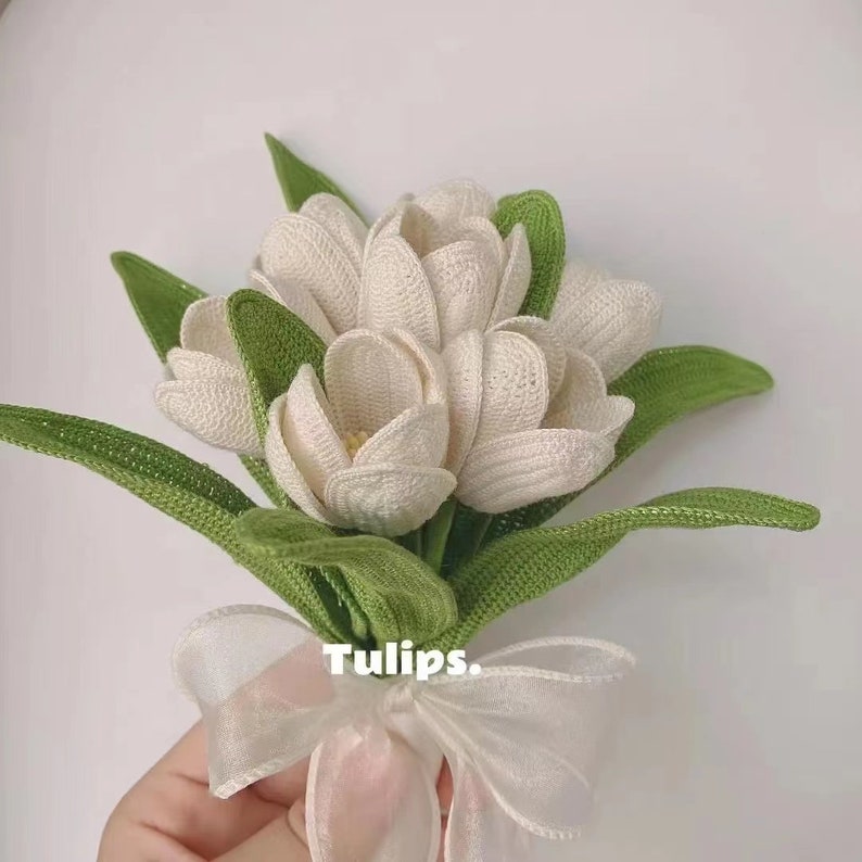 Crochet Tulip Bouquet Patterncrochet Lily of the Valley Etsy UK