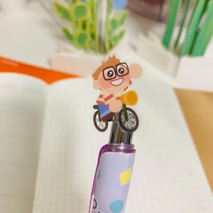 Kiki klistermärkesark | Genomskinliga vattentäta glansiga klistermärken, Bujo Kawaii Stationery bild 6