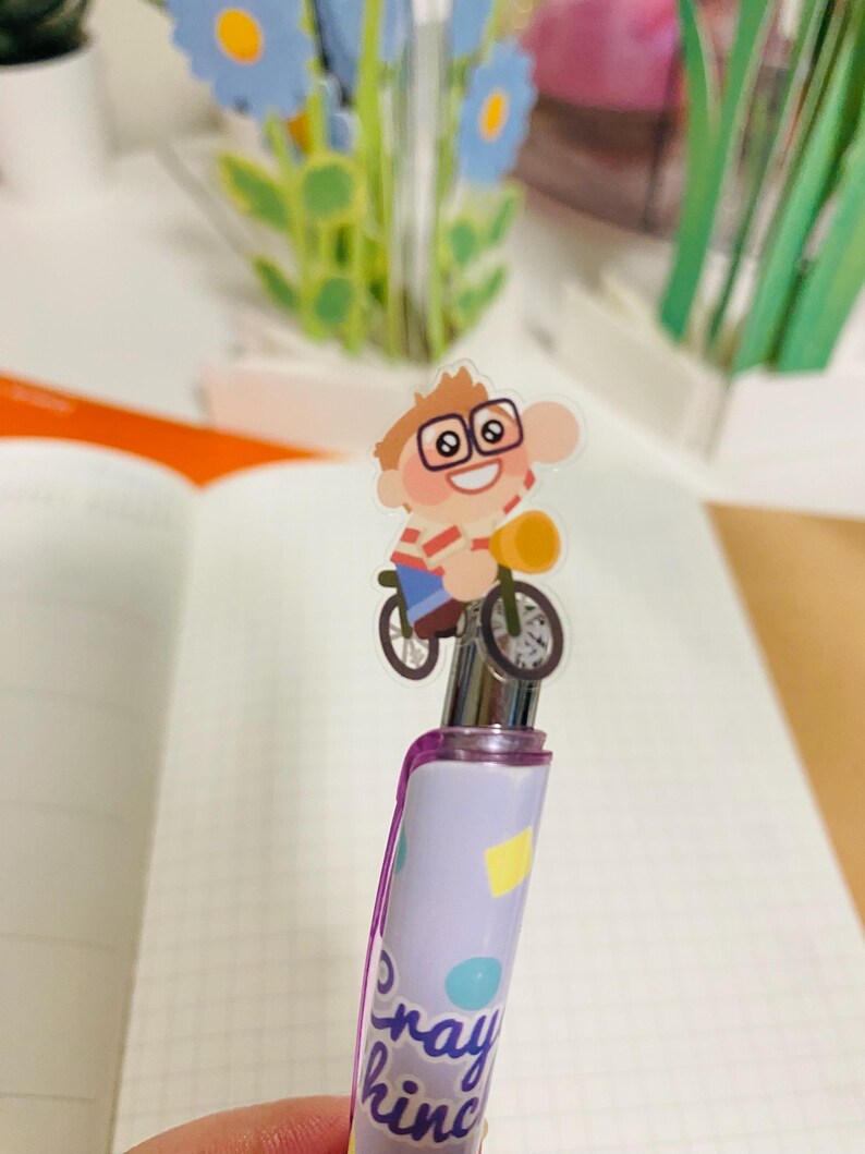 Kiki klistermärkesark | Genomskinliga vattentäta glansiga klistermärken, Bujo Kawaii Stationery bild 6