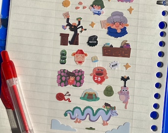 Spirit creature Matte Sticker Sheets | Bullet Journal Stickers