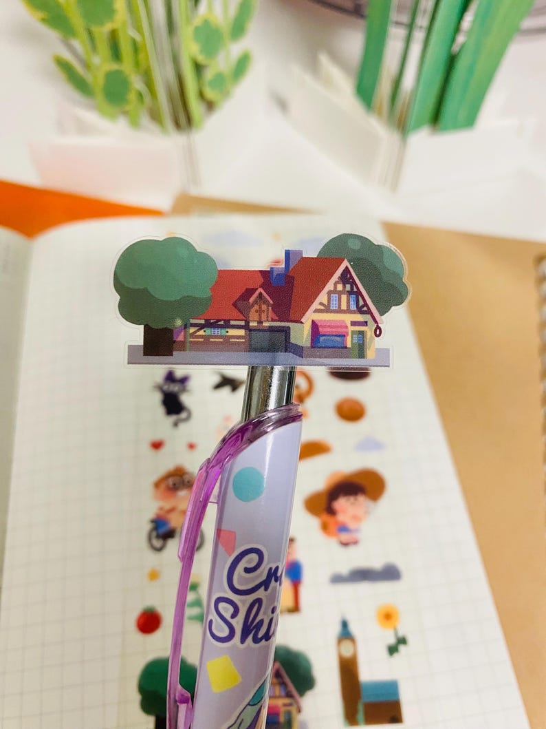 Kiki klistermärkesark | Genomskinliga vattentäta glansiga klistermärken, Bujo Kawaii Stationery bild 9