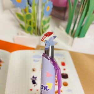 Kiki klistermärkesark | Genomskinliga vattentäta glansiga klistermärken, Bujo Kawaii Stationery bild 7