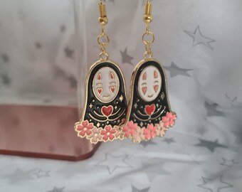 No Face Spirited Away Earrings