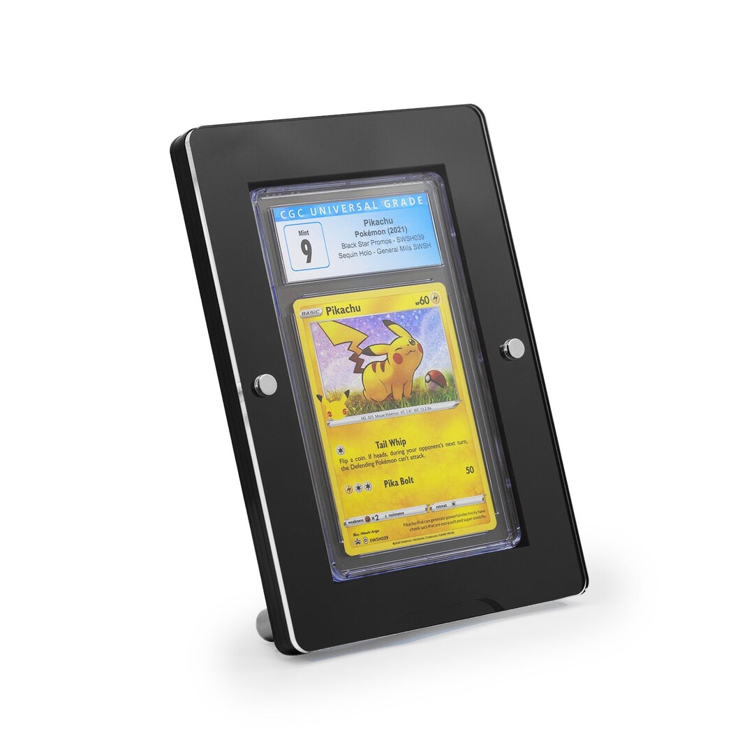 Graded Card Display Stand Single Card Etsy