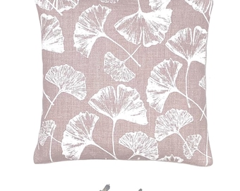 Linen Lavender Sachet Ginko Leaf Eco Print 5”x 5”