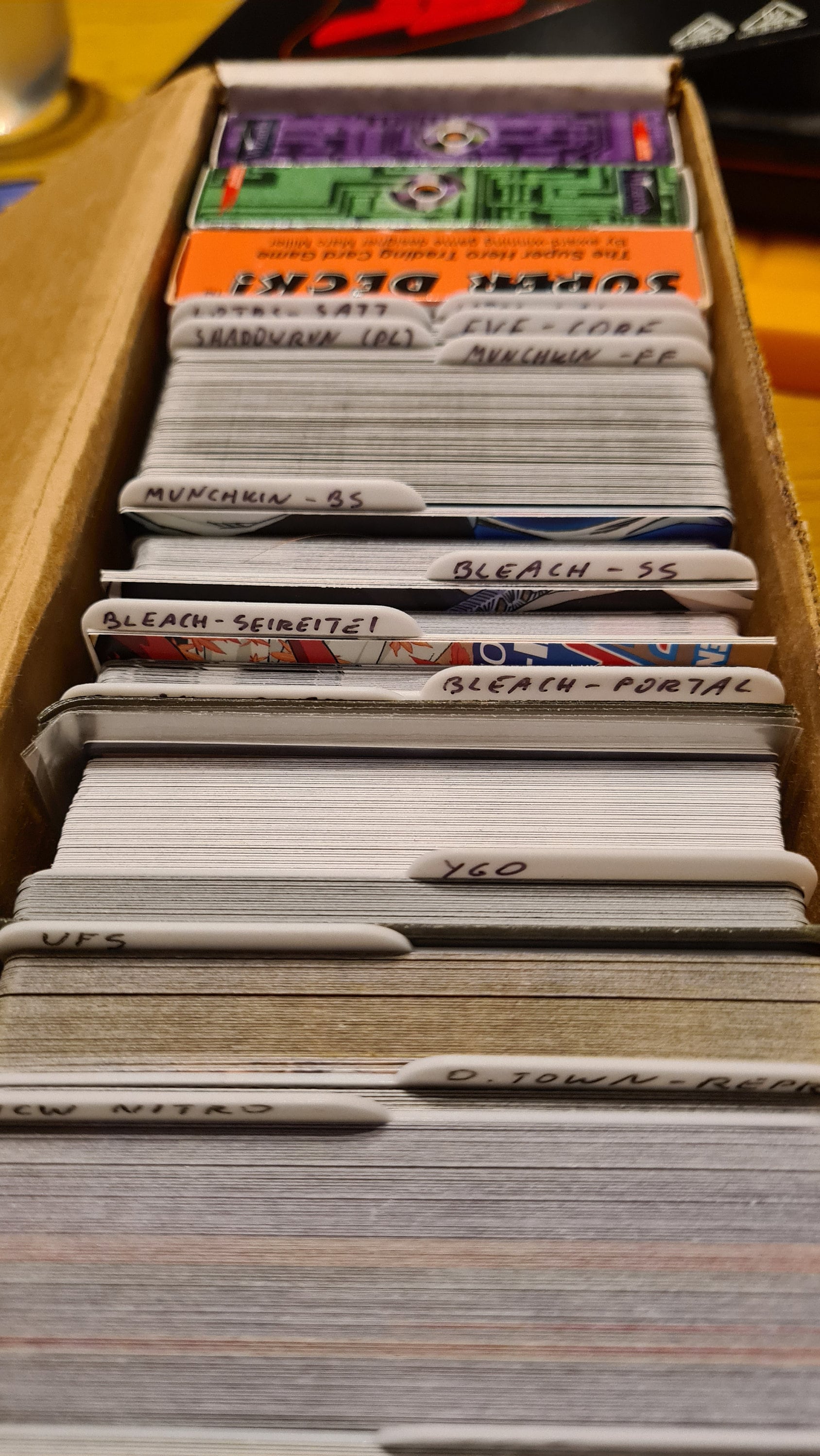 Horizontal Card Dividers pack of 10 - Etsy