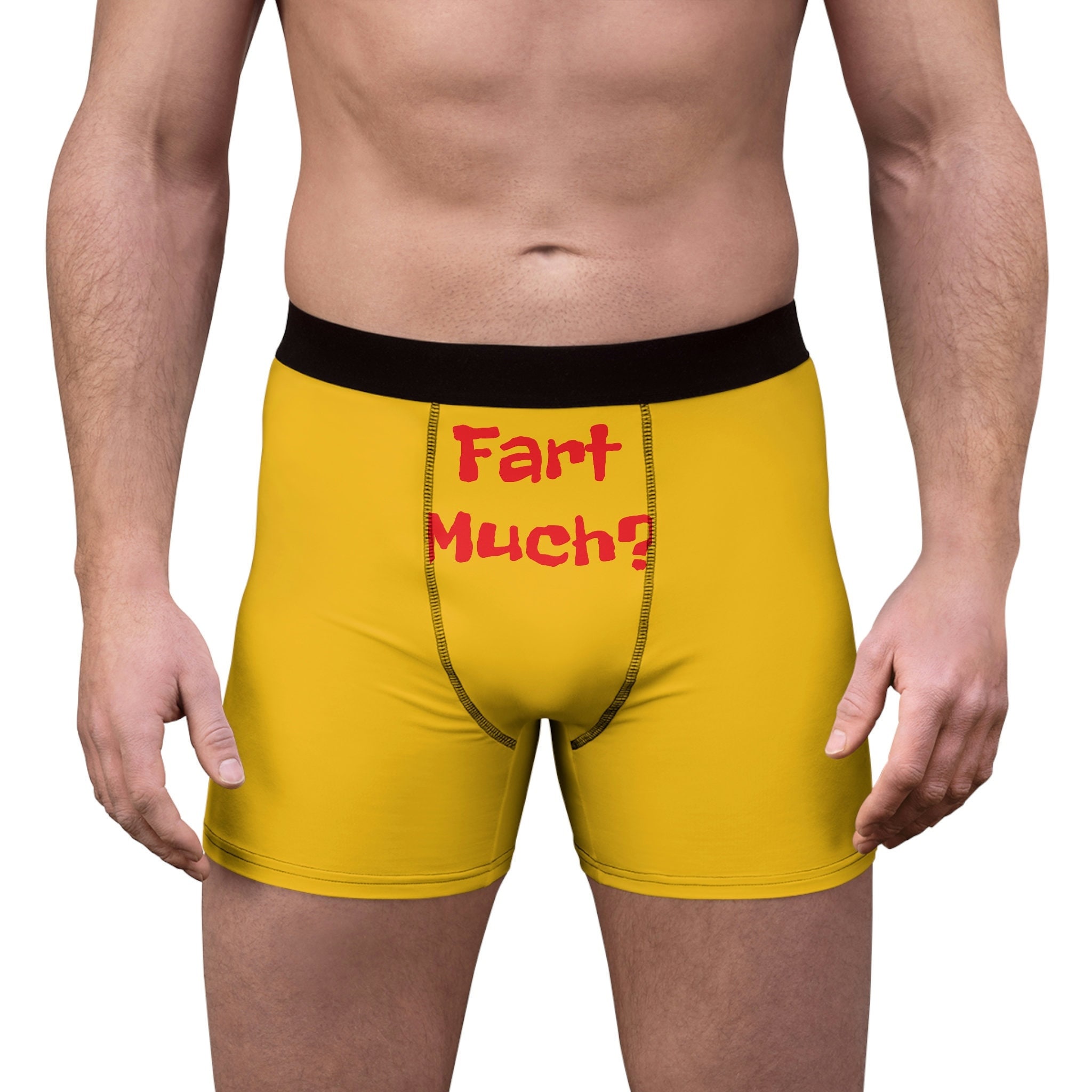 Fart Much, Men's Boxer Briefs, Fundies, Crude, Underwear, Gassy, Funny -   Hong Kong