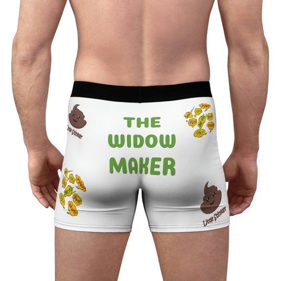 Widow Maker, Gag, Men's Boxer Briefs, Novelty, Underwear, Gag Gift