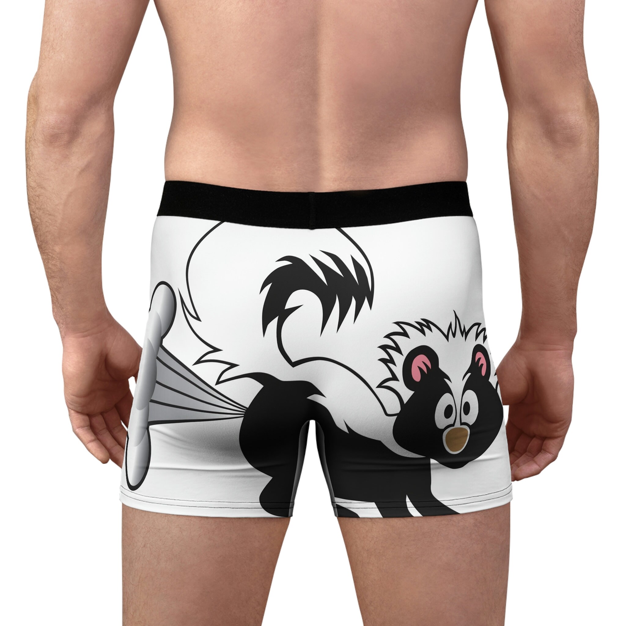 Fun Novelty Boxer Briefs for Men Fart Champ Underwear Gag Gift