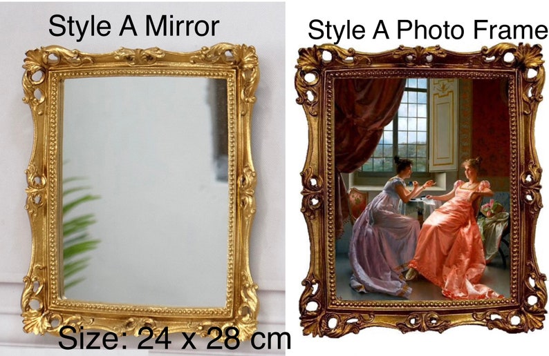 Gold Victorian Vintage Style Photo Frame Antique Style Pic Etsy UK