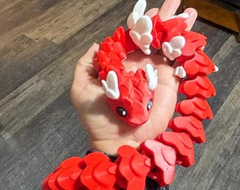 3D Printed Articulated Cupid Snake